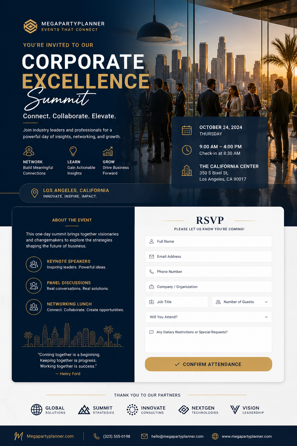Professional Corporate Event